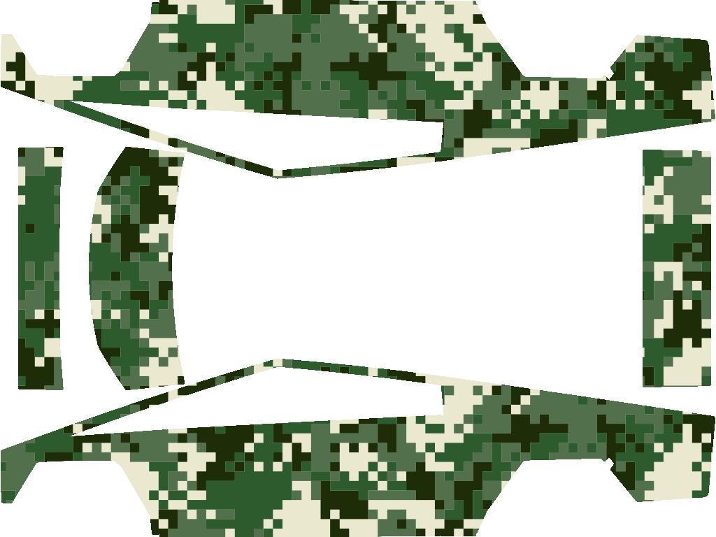 Digital Camo Green — Cybertruck