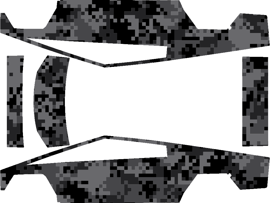 Digital Camo Stealth — Cybertruck