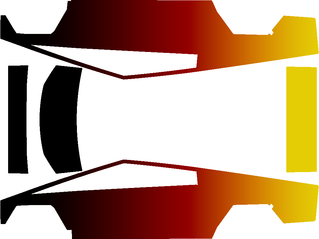 Gradient Sunburst — Cybertruck