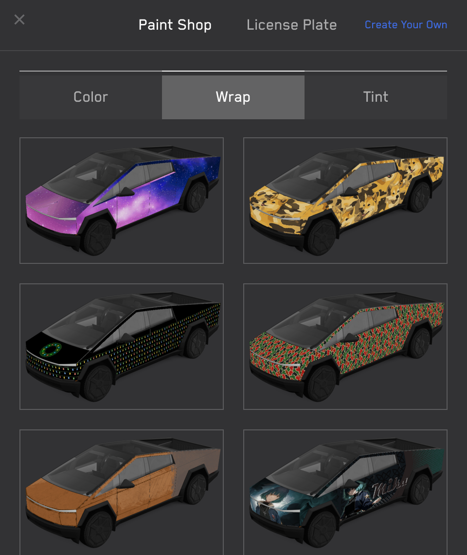 Tesla Paint Shop Guide — Cybertruck